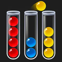 Взломанная Ball Sort Puzzle - Color Game  [МОД Mega Pack] - стабильная версия apk на Андроид