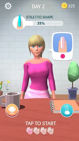 Acrylic Nails!  [МОД Бесконечные деньги] Screenshot 2