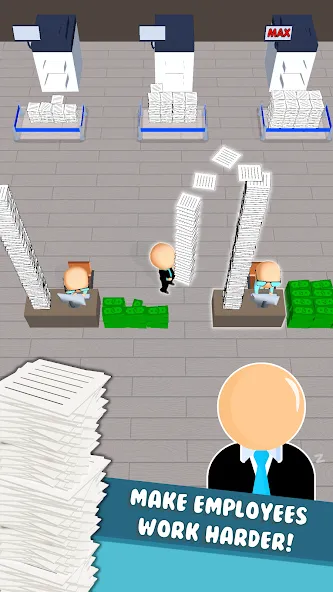 Office Fever (Офисная лихорадка)  [МОД Бесконечные деньги] Screenshot 1