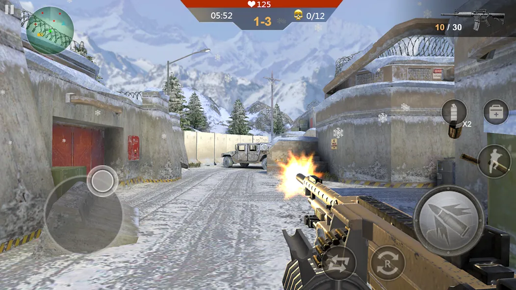 Gun Strike Shoot 3D  [МОД Много денег] Screenshot 2