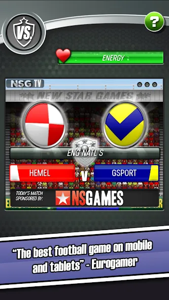 New Star Soccer (Нью Стар Соккер)  [МОД Меню] Screenshot 1