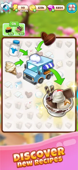 Merge Restaurant: Makeover (Мерж Ресторан)  [МОД Unlocked] Screenshot 4