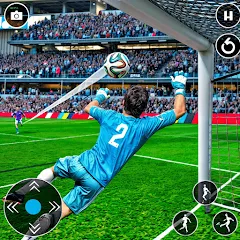 Взлом Soccer Games Football 2022  [МОД Mega Pack] - полная версия apk на Андроид