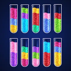 Скачать взломанную Water Sort Puzzle - Color Game (Уотер Сорт Пазл)  [МОД Unlimited Money] - последняя версия apk на Андроид